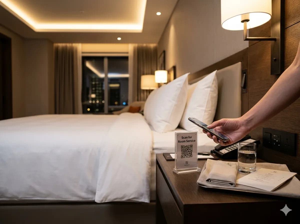 Hotel multi-outlet management dashboard